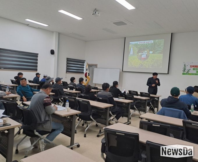 안성시 남부농업기술상담소, ‘참깨·들깨 등 유지작물 재배기술 교육’ 개최