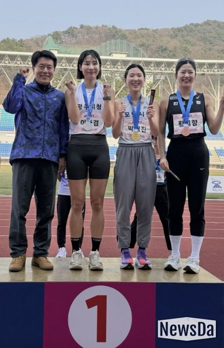 광주시청 육상팀 이다겸, 전국 실업 육상경기대회 800M 은메달 획득