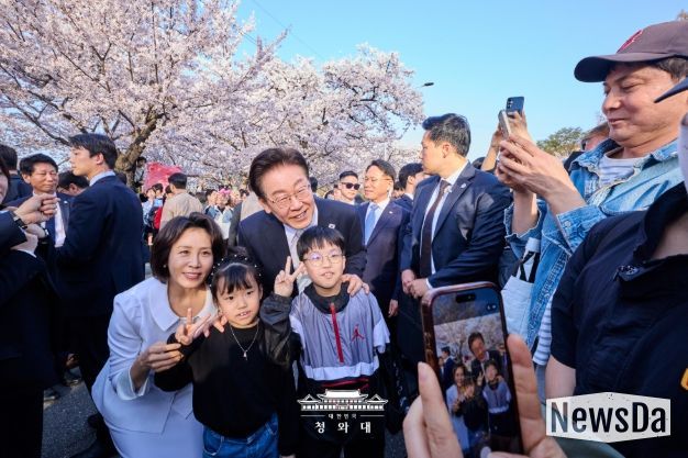 여의도 산책(청와대)