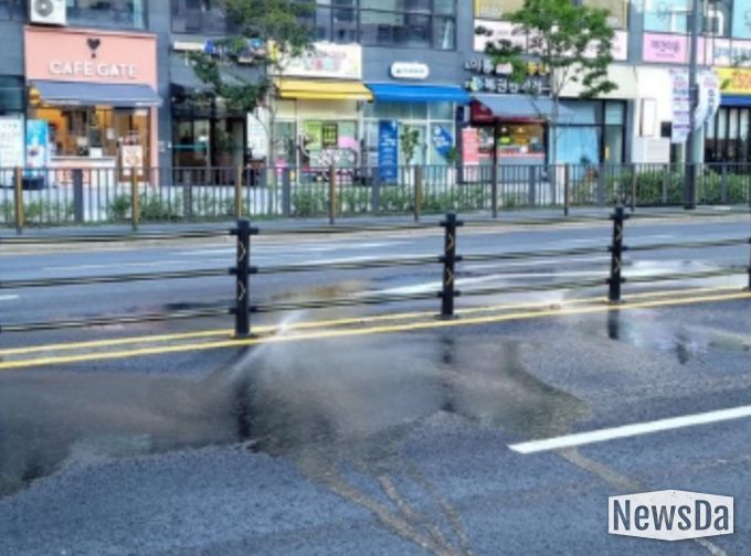 구리시 도로자동청소시스템 가동현황