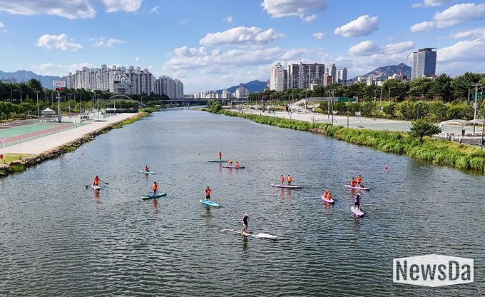 동대문구 수상스포츠 체험교육장 전경