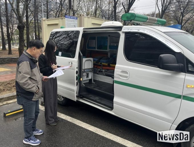 동두천시, 응급환자 안전을 위한‘구급차 운용 실태’ 집중 점검
