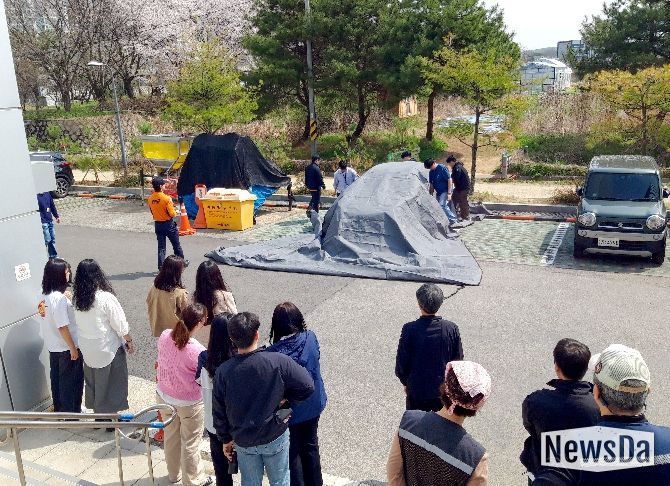 화재 진압 훈련