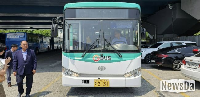 구리시, 상반기 공공관리제 시내버스 청결점검 실시